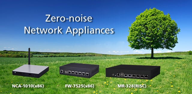 Zero-noise Network Appliances