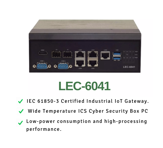 The Rugged Industrial IoT Gateway LEC-6041